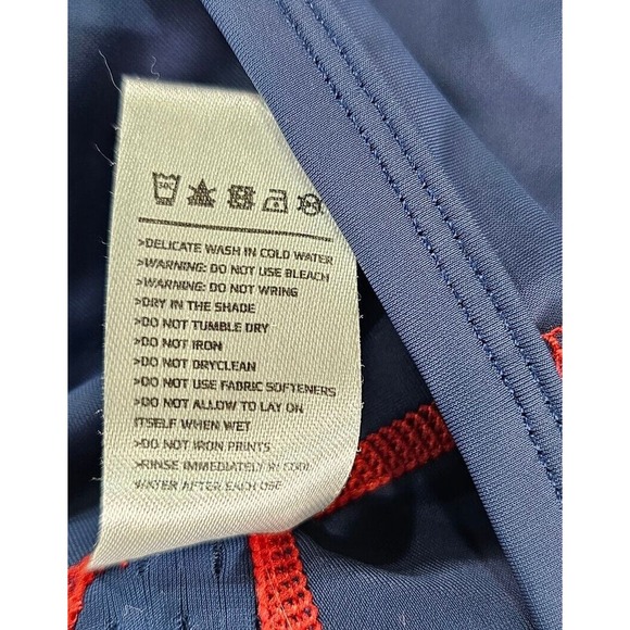 2XU Running Singlet Triathlon Tank Sleeveless 1/2 Zip Blue WOMENS SIZE LARGE - Picture 9 of 10